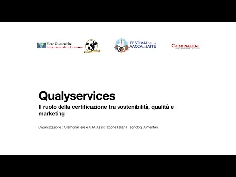 Seminario | Qualyservices – Il ruolo della certificazione tra sostenibilità, qualità e marketing