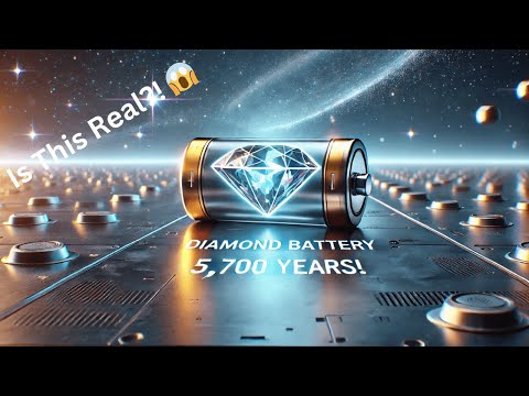 Revolutionary Diamond Battery: Powering the Future for 5,700 Years! 💎🔋