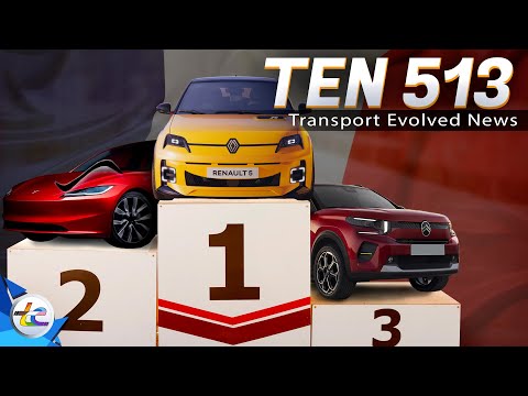 TEN Transport Evolved News Episode 513: Renault 5 vs Model Y, Battery Prices Fall, Tesla Model Q