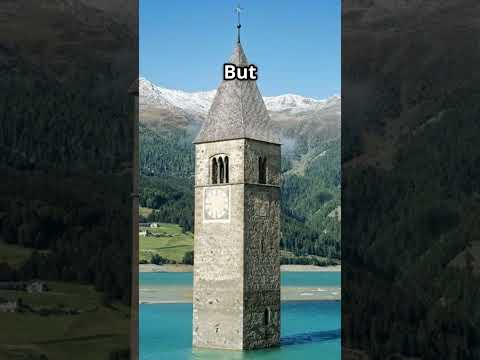 What Lies Beneath Reschensee - Could it have been saved #facts #unearthedsecrets #history #fyp