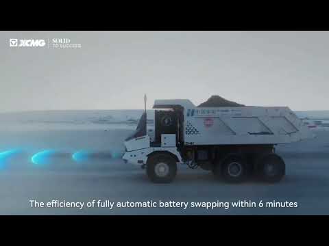 XCMG has delivered and launched the largest-ever fleet of 100 unmanned, all-electric mining trucks