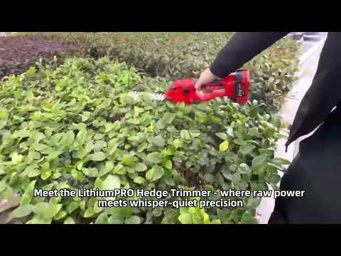 Lithium Hedge Trimmer Tutorial – making trimming more efficient! 🌿✂️