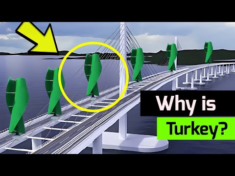 How Turkey is building &quot;Unlimited electricity from Vertical Wind turbine&quot;!