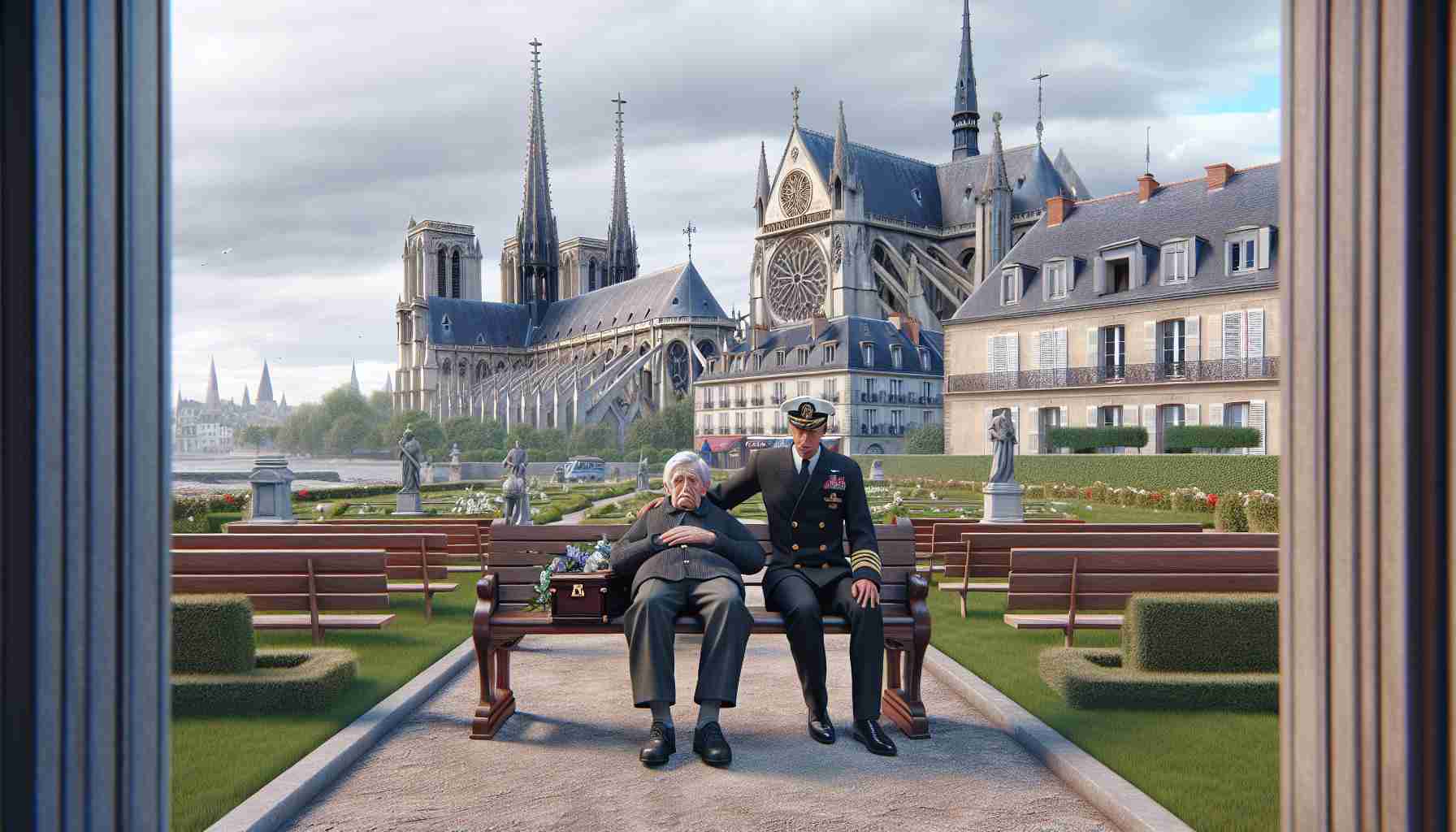 Un veterano della Marina degli Stati Uniti della Seconda Guerra Mondiale muore durante un viaggio in Francia